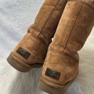 UGG Tan Suede Boots
